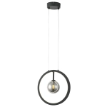Omaha Lampa wisząca czarna LED+G9 12W 4000K 960lm 339501-30 REALITY